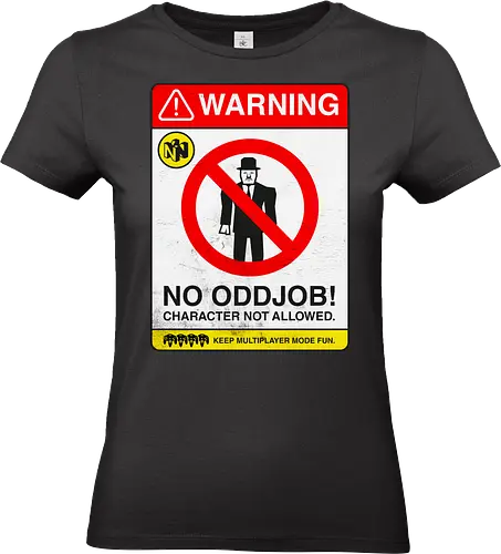 No Oddjob - game, goldeneye, retro - Standard T-Shirt (Frauen)