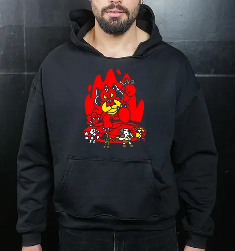 Chibis battle diablo