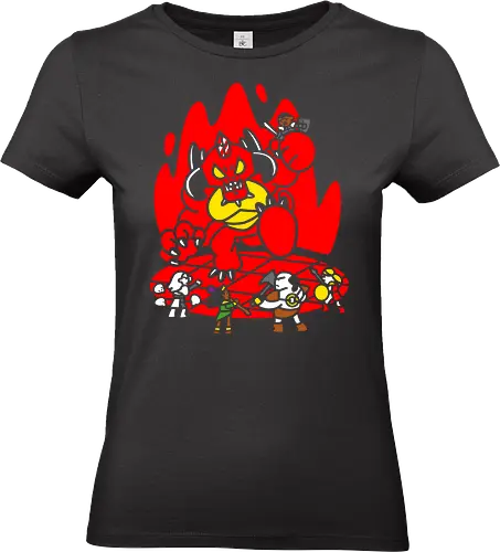 Chibis battle diablo - diablo, retro, cute - Standard T-Shirt (Frauen)