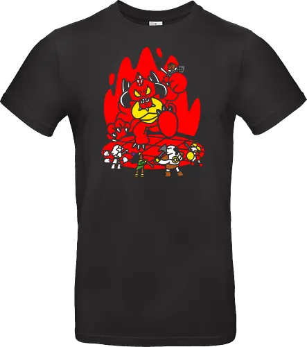Chibis battle diablo