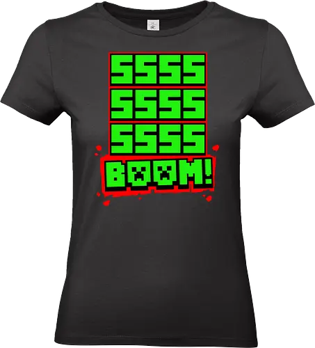 SSSBomb - danger, creeper, minecraft - Standard T-Shirt (Frauen)