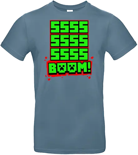 SSSBomb - danger, creeper, minecraft - Standard T-Shirt