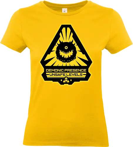 Demonic Presence - doom, demon, hell - Standard T-Shirt (Frauen)