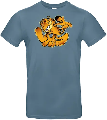 Lasagna adventure - retro, game, cool, parody, fun, lasagna, cat - Standard T-Shirt