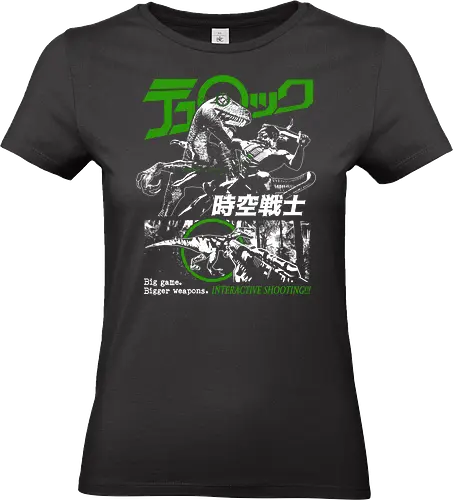 Jikuu Senshi Turok - turok, comic, retro, game, dinosaur, fight - Standard T-Shirt (Frauen)