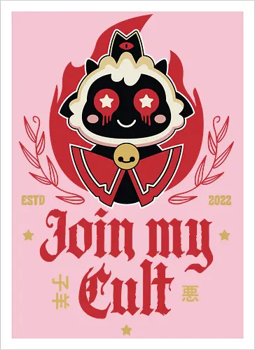 Join My Cult Emblem