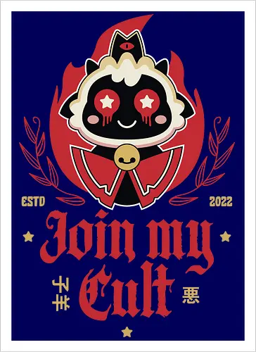 Join My Cult Emblem