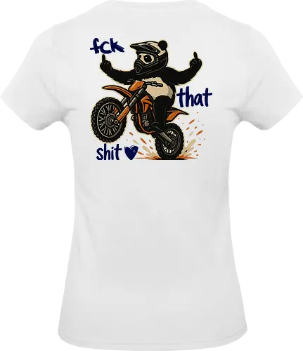 Fck That Shit (Navy Blue) - Standard T-Shirt (Frauen)