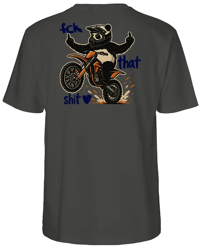 Fck That Shit (Navy Blue) - Fairtrade T-Shirt