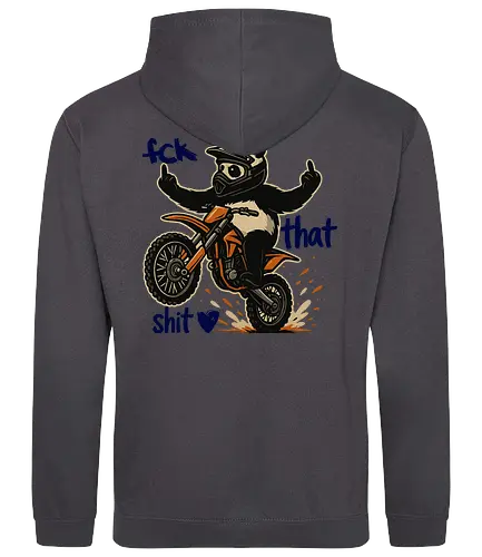 Fck That Shit (Navy Blue) - Standard Hoodie