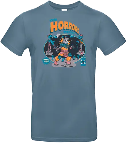 Der Schrecken hält an - Lykaner-Kraft, Retro-Stil, Werwolf, Zombie-Apokalypse, verfluchte Nacht, dunkle Kunst, Vollmondwut, lustiger schwarzer Humor, Horrorkunst - Standard T-Shirt