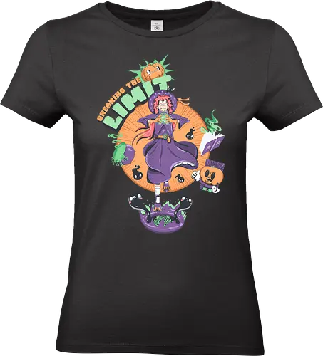 Die Grenzen überschreiten - schwarze Katze, Katzenfreund, dunkle Hexe, Geister, kawaii Okkultismus, Ritual, gruselig, süß, Hexenkunst, Witchcore-Ästhetik - Standard T-Shirt (Frauen)