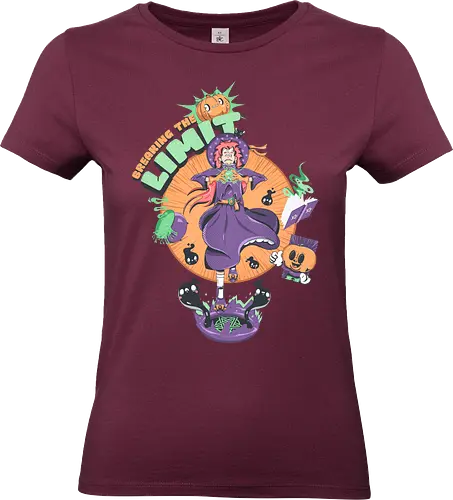 Die Grenzen überschreiten - schwarze Katze, Katzenfreund, dunkle Hexe, Geister, kawaii Okkultismus, Ritual, gruselig, süß, Hexenkunst, Witchcore-Ästhetik - Standard T-Shirt (Frauen)