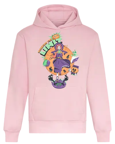 Die Grenzen überschreiten - schwarze Katze, Katzenfreund, dunkle Hexe, Geister, kawaii Okkultismus, Ritual, gruselig, süß, Hexenkunst, Witchcore-Ästhetik - Heavyweight Hoodie