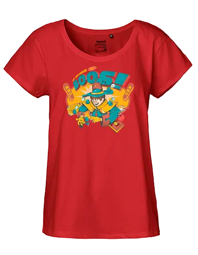 Sie sind für die Buuhs da - gruselig süß, Beschwörung, dunkle Kunst, dunkle Magie, lustig, Geisterparty, mystisches Chaos, Okkultismus, Ouija-Energie, Retro-Zauberer, Ritual - Fairtrade Girl Shirt
