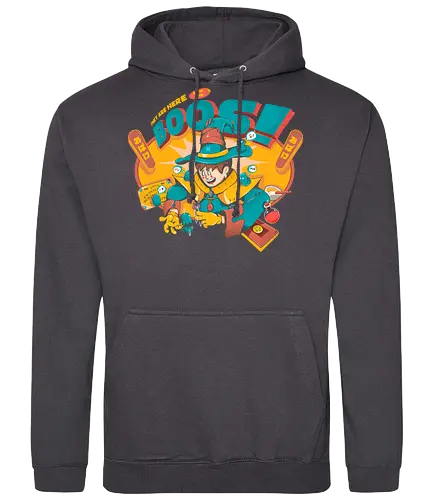 Sie sind für die Buuhs da - gruselig süß, Beschwörung, dunkle Kunst, dunkle Magie, lustig, Geisterparty, mystisches Chaos, Okkultismus, Ouija-Energie, Retro-Zauberer, Ritual - Standard Hoodie