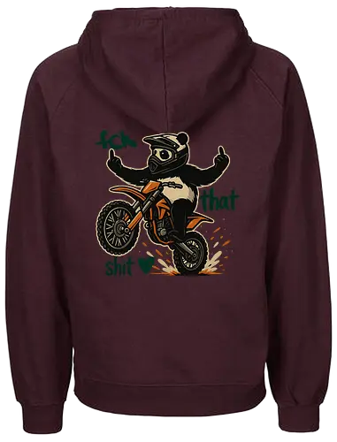 Fck That Shit (Pine Green) - Fairtrade Hoodie