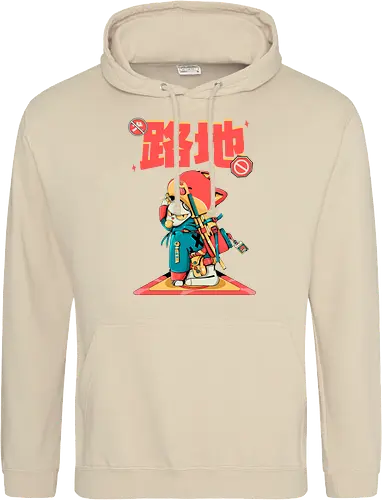 Katana-Katze in Verkleidung