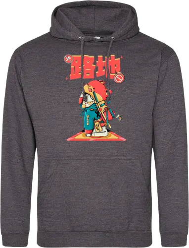 Katana-Katze in Verkleidung