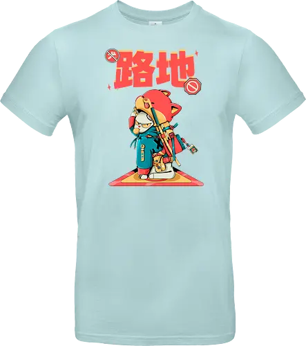 Katana-Katze in Verkleidung