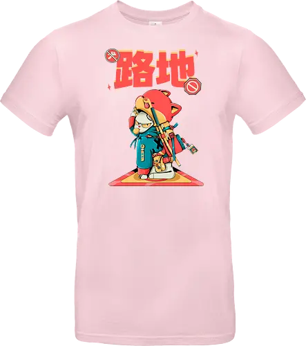 Katana-Katze in Verkleidung