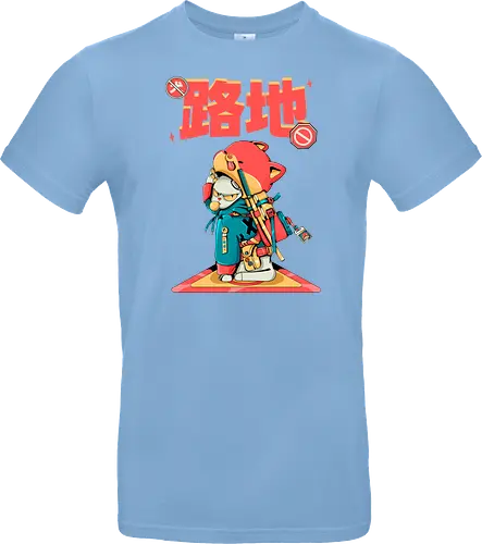 Katana-Katze in Verkleidung