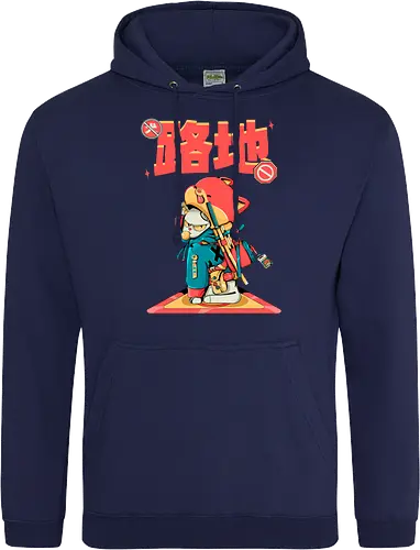 Katana-Katze in Verkleidung