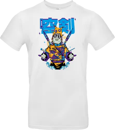 Attentäter-Lama – Cyberpunk-Samurai-Tier