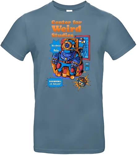 Zentrum für Weird-Studien - analoger Horror, kosmischer Horror, gruselige Wissenschaft, dunkle Wissenschaft, experimentelles Design, paranormales Labor, psionischer Überlebender, Science-Fiction-Horror, seltsames Experiment, Subject00x, Weirdcore - Standard T-Shirt