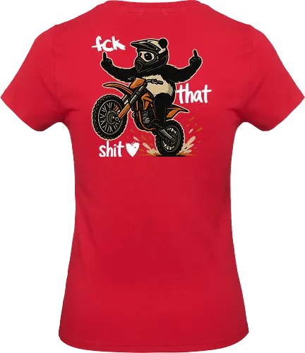 Fck That Shit (White) - Standard T-Shirt (Frauen)