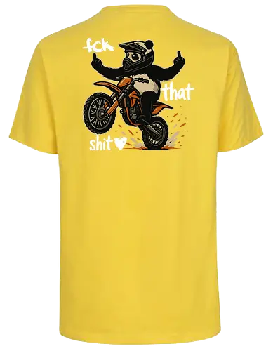 Fck That Shit (White) - Fairtrade T-Shirt