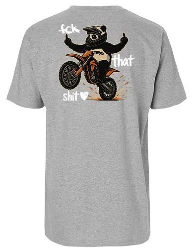 Fck That Shit (White) - Fairtrade T-Shirt