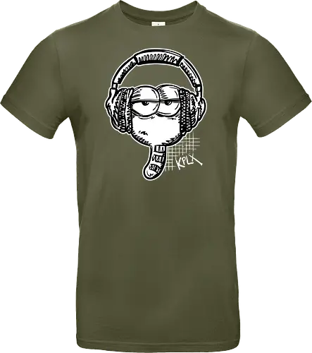 Music Dieter - Zeichnungen, Kplx, Dieter, Musik, Kopfhörer, Wurm, Comics - Standard T-Shirt