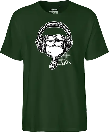 Music Dieter - Zeichnungen, Kplx, Dieter, Musik, Kopfhörer, Wurm, Comics - Fairtrade T-Shirt
