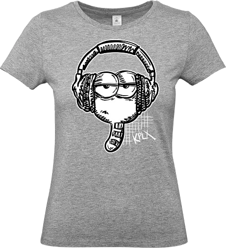 Music Dieter - Zeichnungen, Kplx, Dieter, Musik, Kopfhörer, Wurm, Comics - Standard T-Shirt (Frauen)