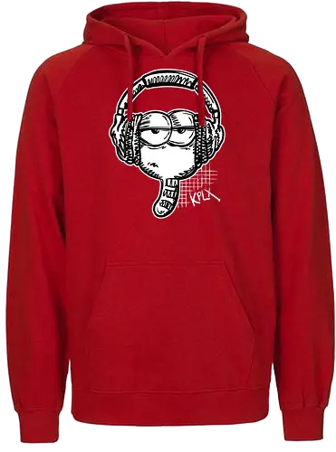 Music Dieter - Zeichnungen, Kplx, Dieter, Musik, Kopfhörer, Wurm, Comics - Fairtrade Hoodie