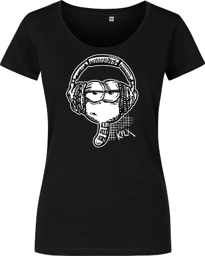 Music Dieter - Zeichnungen, Kplx, Dieter, Musik, Kopfhörer, Wurm, Comics - Damen T-Shirt