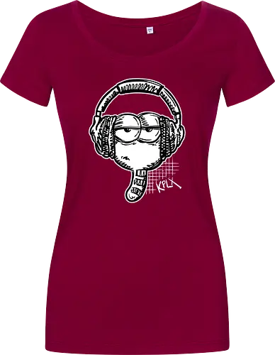 Music Dieter - Zeichnungen, Kplx, Dieter, Musik, Kopfhörer, Wurm, Comics - Damen T-Shirt