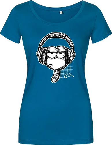 Music Dieter - Zeichnungen, Kplx, Dieter, Musik, Kopfhörer, Wurm, Comics - Damen T-Shirt