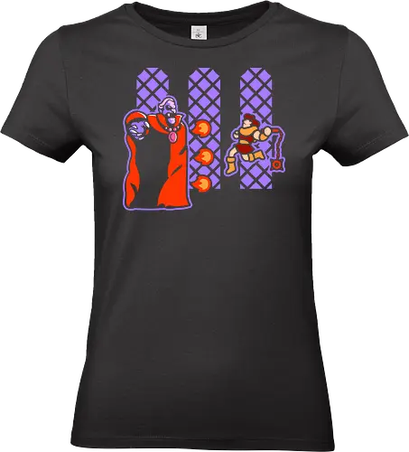 Die monster - vampire, killer, Gaming, medusa, evil, cute, game, whip, retro - Standard T-Shirt (Frauen)