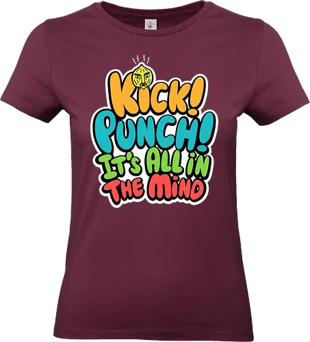 Kick Punch - funk, parappa, dog, retro, cute, music, rap, onion - Standard T-Shirt (Frauen)