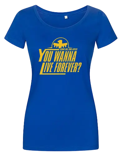 Come on Apes - starship, troopers, movie, 90s, ape, aliens - Damen T-Shirt