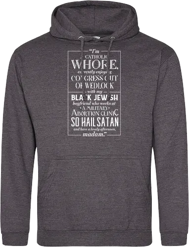 Harry's quote - kingsman, movie, quote, text, movie, action - Standard Hoodie