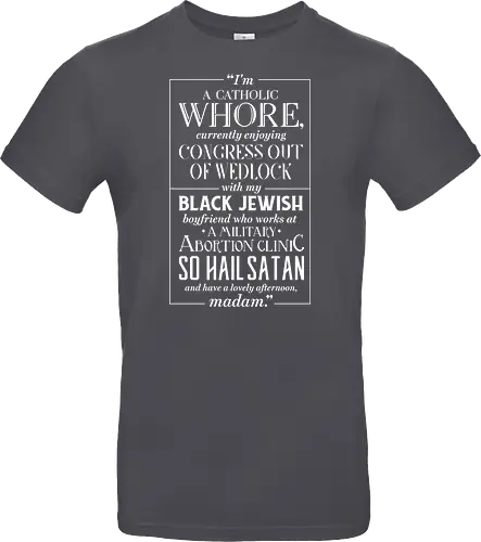 Harry's quote - kingsman, movie, quote, text, movie, action - Standard T-Shirt