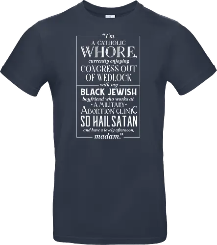Harry's quote - kingsman, movie, quote, text, movie, action - Standard T-Shirt