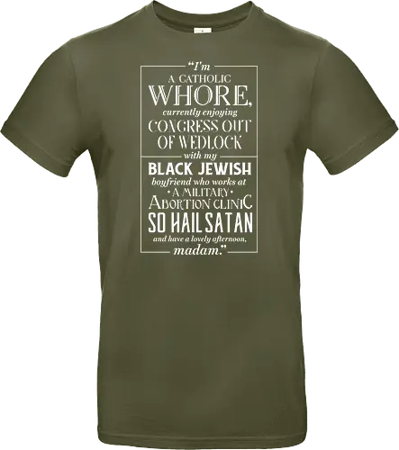 Harry's quote - kingsman, movie, quote, text, movie, action - Standard T-Shirt