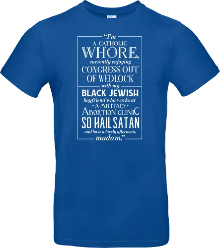 Harry's quote - kingsman, movie, quote, text, movie, action - Standard T-Shirt