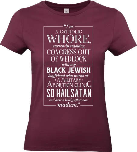 Harry's quote - kingsman, movie, quote, text, movie, action - Standard T-Shirt (Frauen)