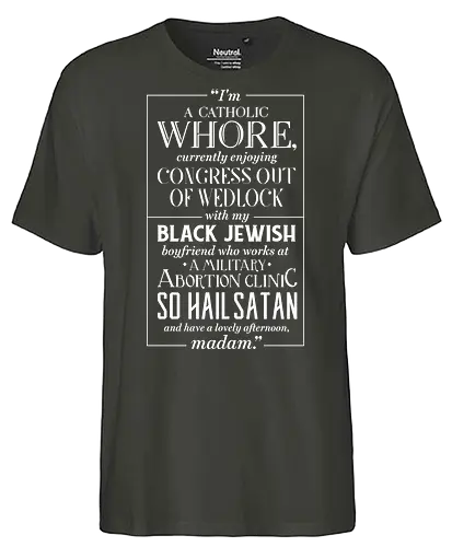 Harry's quote - kingsman, movie, quote, text, movie, action - Fairtrade T-Shirt