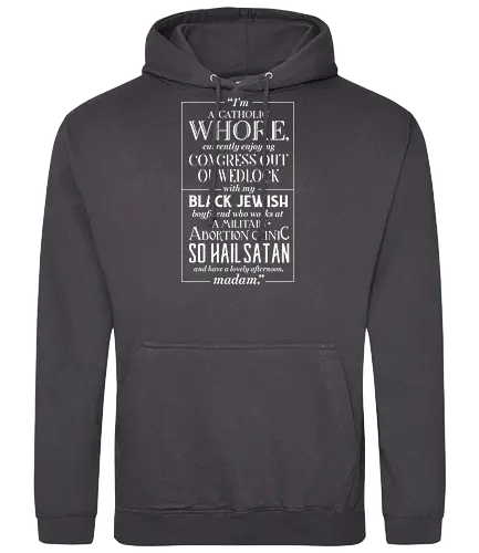 Harry's quote - kingsman, movie, quote, text, movie, action - Standard Hoodie